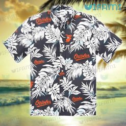 Baltimore Orioles Hawaiian Shirt Palm Leaves Orioles Gift