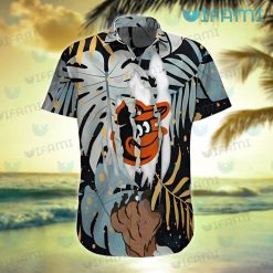 Baltimore Orioles Hawaiian Shirt Ripped Logo Orioles Gift