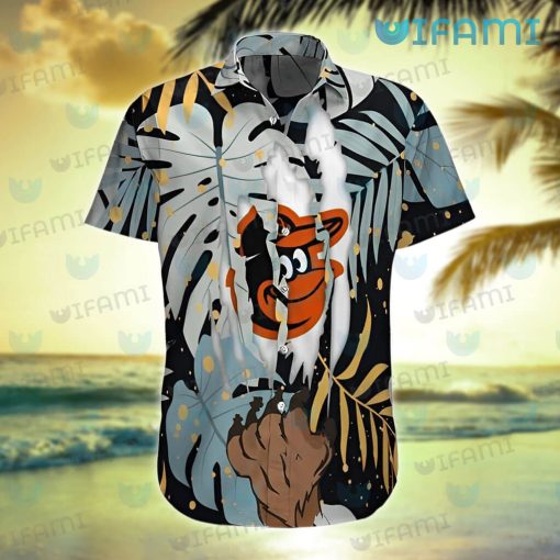 Baltimore Orioles Hawaiian Shirt Ripped Logo Orioles Gift