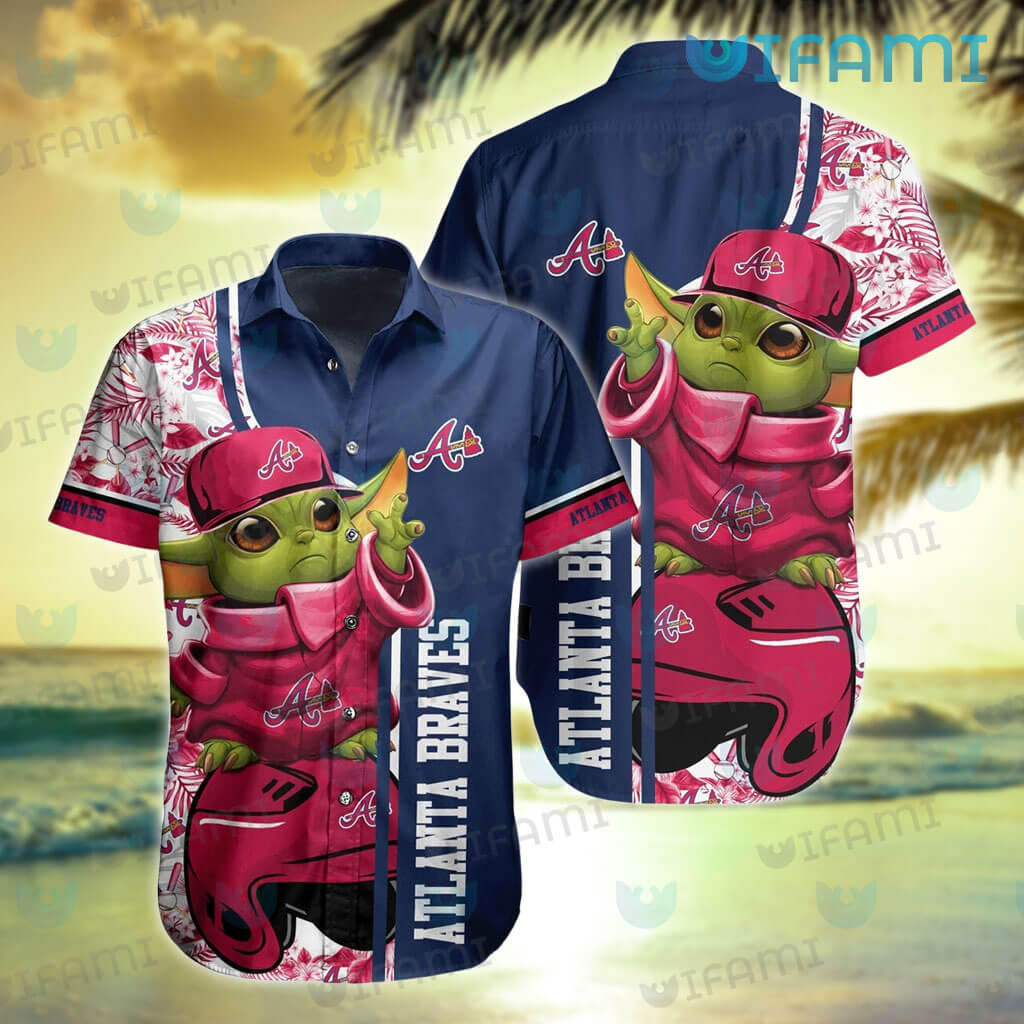 atlanta braves hawaiian shirt