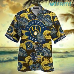 Brewers Hawaiian Shirt Stress Blessed Obsessed Milwaukee Brewers Present