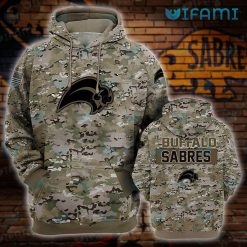 Buffalo Sabres Hoodie 3D Chevron Pattern Sabres Gift