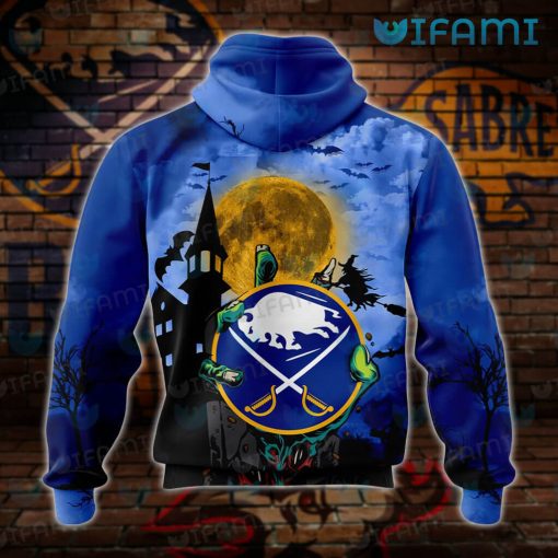 Buffalo Sabres Hoodie 3D Halloween Night Sabres Gift