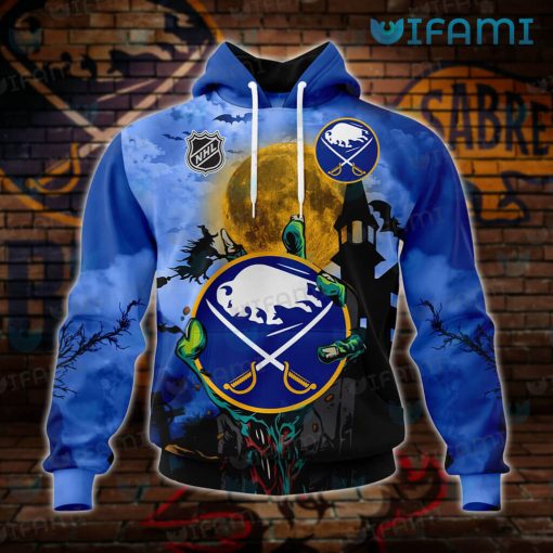 Buffalo Sabres Hoodie 3D Halloween Night Sabres Gift