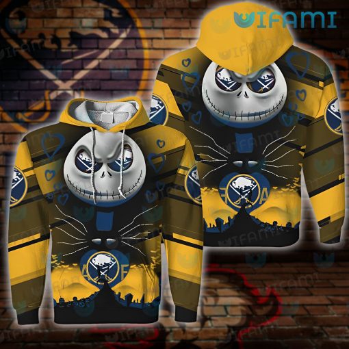 Buffalo Sabres Hoodie 3D Jack Skellington Sabres Gift