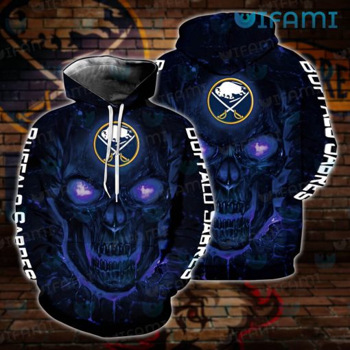 Buffalo Sabres Hoodie 3D Lava Skull Sabres Gift