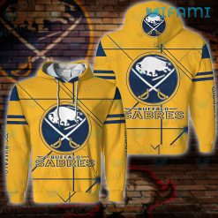 Buffalo Sabres Hoodie 3D Line Classic Sabres Gift