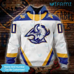 Buffalo Sabres Hoodie 3D Retro Concepts Personalized Sabres Present Front