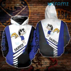 Buffalo Sabres Hoodie 3D Snoopy Sunglasses Sabres Gift