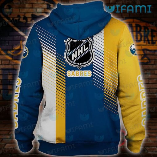 Buffalo Sabres Hoodie 3D Stripe Pattern Sabres Gift