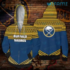 Buffalo Sabres Hoodie 3D Tribal Pattern Sabres Gift