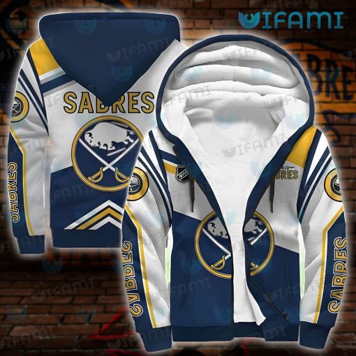 Buffalo Sabres Zip Up Hoodie 3D Logo Sabres Gift