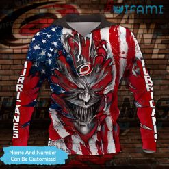 Carolina Hurricanes Hoodie 3D Iron Maiden Carolina Hurricanes Gift