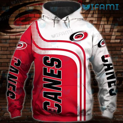 Carolina Hurricanes Hoodie 3D Dot Pattern Carolina Hurricanes Gift