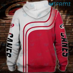 Carolina Hurricanes Hoodie 3D Dot Pattern Carolina Hurricanes Present