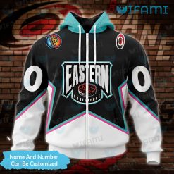 Carolina Hurricanes Hoodie 3D East All Stars Custom Carolina Hurricanes Zipper