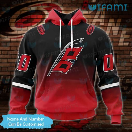 Carolina Hurricanes Hoodie 3D Gradient Design Custom Carolina Hurricanes Gift