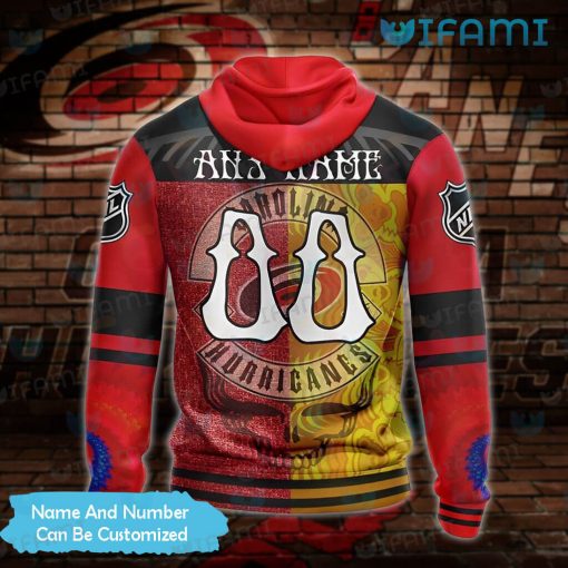 Carolina Hurricanes Hoodie 3D Grateful Dead Bears Custom Carolina Hurricanes Gift