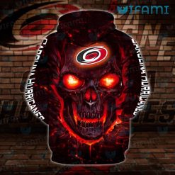 Carolina Hurricanes Hoodie 3D Lava Skull Carolina Hurricanes Gift