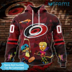 Carolina Hurricanes Hoodie 3D Otto Reggie Rocket Power Custom Carolina Hurricanes Gift