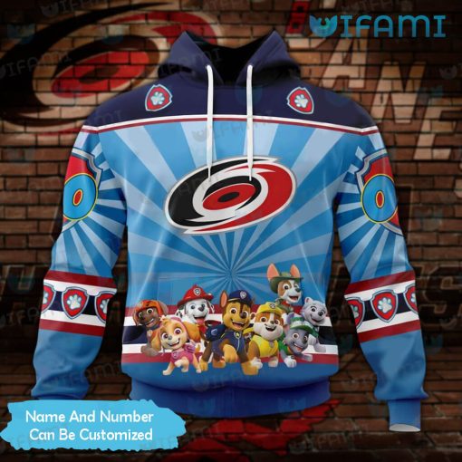 Carolina Hurricanes Hoodie 3D Paw Patrol Custom Carolina Hurricanes Gift