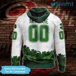 Carolina Hurricanes Hoodie 3D Shamrock St Patricks Day Custom Carolina Hurricanes Present