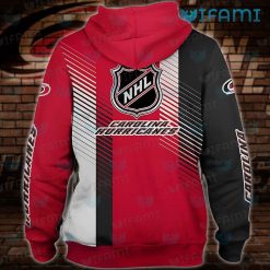 Carolina Hurricanes Hoodie 3D Stripe Pattern Carolina Hurricanes Present