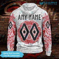 Carolina Hurricanes Hoodie 3D Viking Symbols Custom Carolina Hurricanes Present