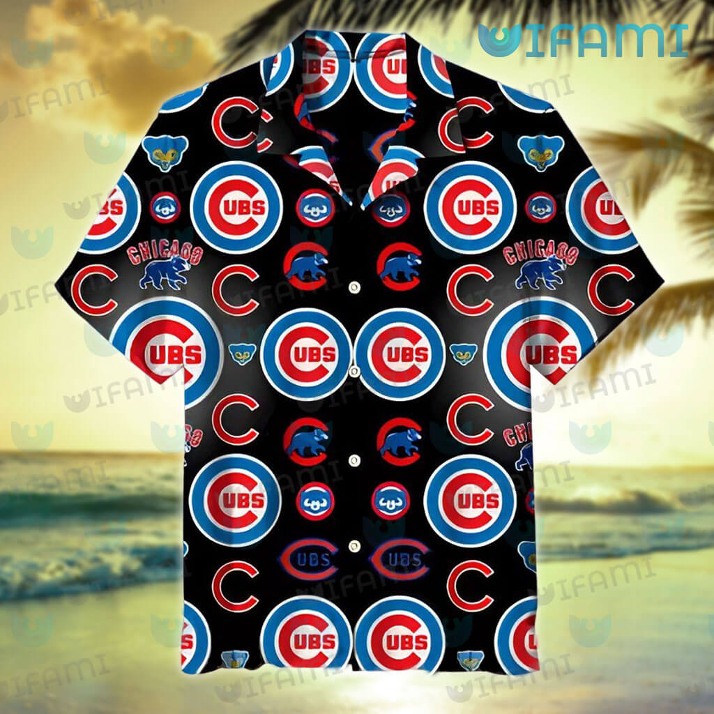 Chicago Cubs Hawaiian Shirt Logo History Cubs Gift - Personalized Gifts:  Family, Sports, Occasions, Trending