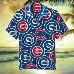 Chicago Cubs Hawaiian Shirt Logo Pattern Cubs Gift