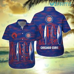 Chicago Cubs Hawaiian Shirt Surfboard Beach Cubs Gift