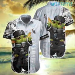Chicago White Sox Hawaiian Shirt Baby Yoda White Sox Present