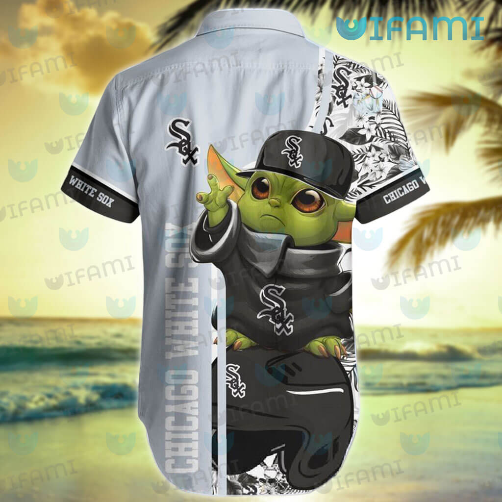 Chicago White Sox Hawaiian Shirt Baby Yoda White Sox Gift - Personalized  Gifts: Family, Sports, Occasions, Trending