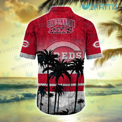Cincinnati Reds Hawaiian Shirt Coconut Tree Cincinnati Reds Gift