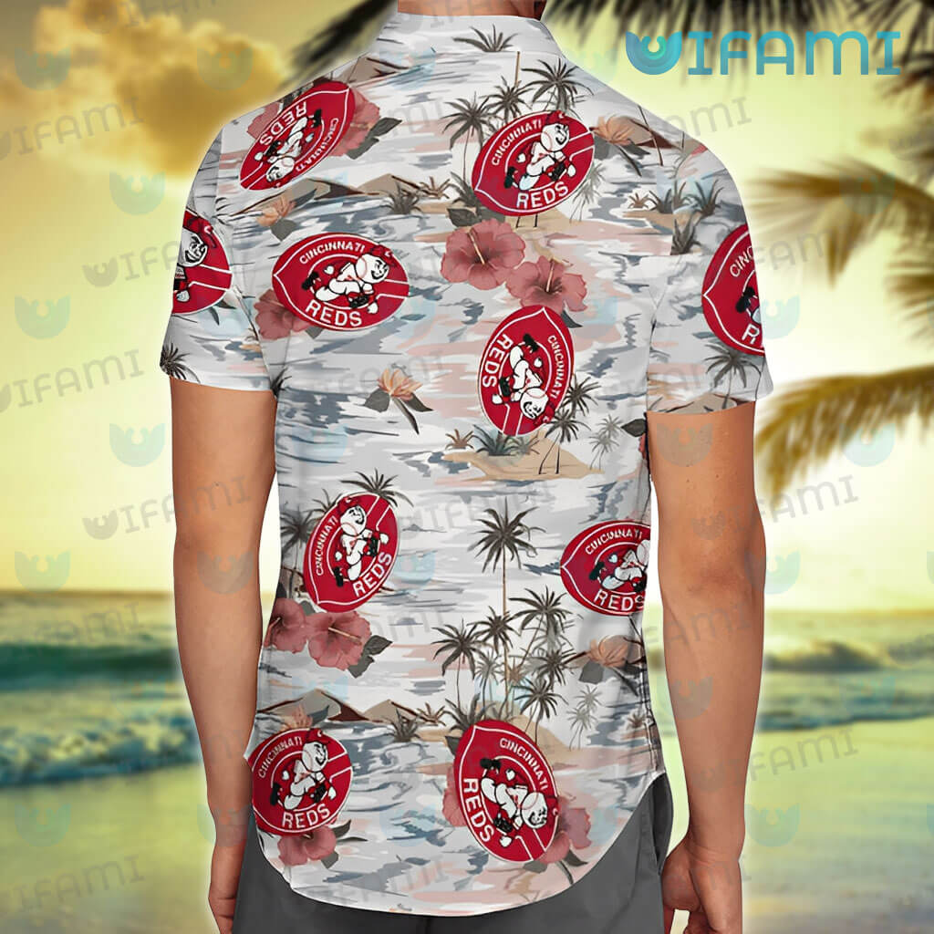 island red hawaiian cotton shirt
