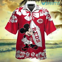 Cincinnati Reds Hawaiian Shirt Mickey Mouse Cincinnati Reds Gift