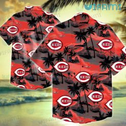 Cincinnati Reds Hawaiian Shirt Volcano Car Cincinnati Reds Gift