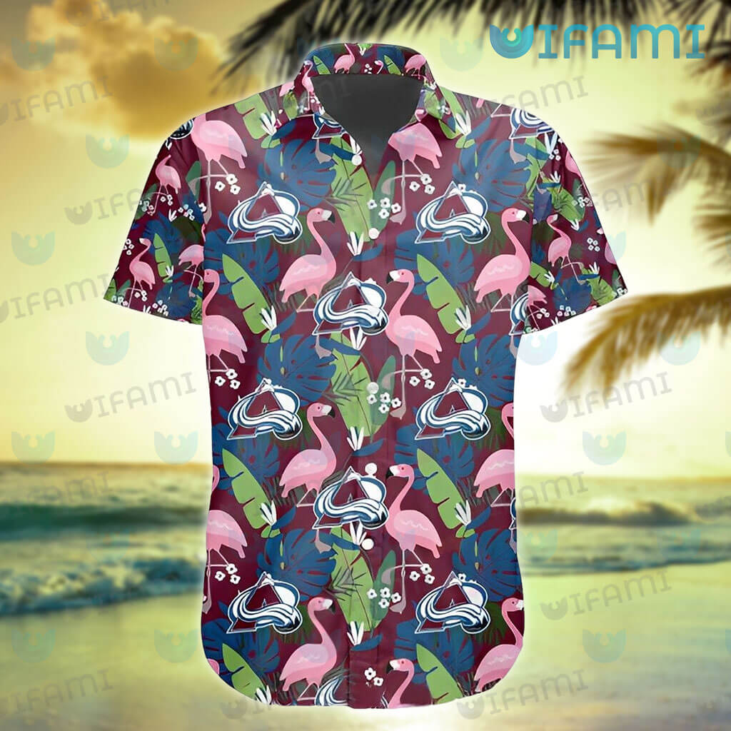 Avalanche Hawaiian Shirt Tropical Leaves Colorado Avalanche Gift -  Personalized Gifts: Family, Sports, Occasions, Trending