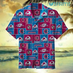 Colorado Avalanche Hawaiian Shirt Logo History Avalanche Gift