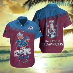 Colorado Avalanche Hawaiian Shirt Stanley Cup Champions 2022 Avalanche Gift