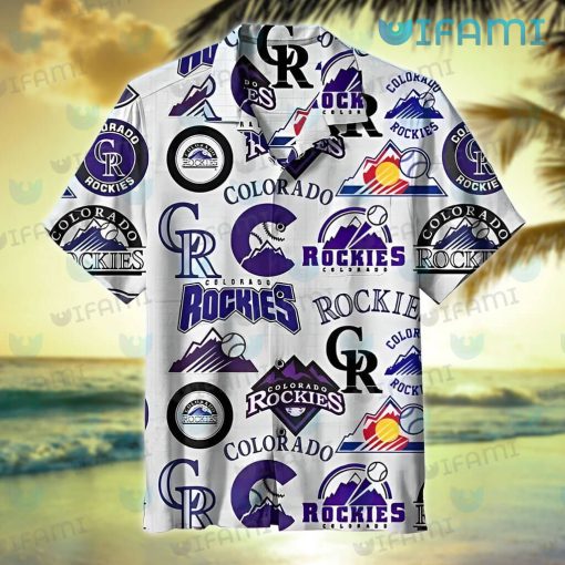 Colorado Rockies Hawaiian Shirt Logo History Rockies Gift