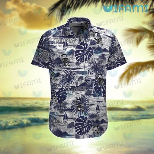 Colorado Rockies Hawaiian Shirt Summer Beach Rockies Gift