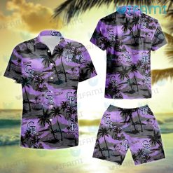 Colorado Rockies Hawaiian Shirt Tropical Island Rockies Gift