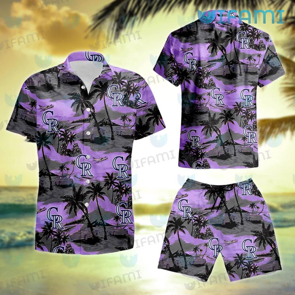 colorado rockies hawaiian shirt