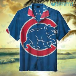 Cubs Hawaiian Shirt Big Logo Chicago Cubs Gift