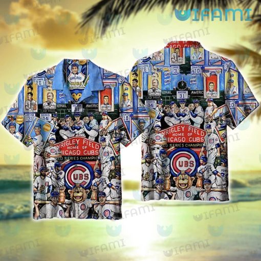 Cubs Hawaiian Shirt Chicago Cubs Tribute Chicago Cubs Gift