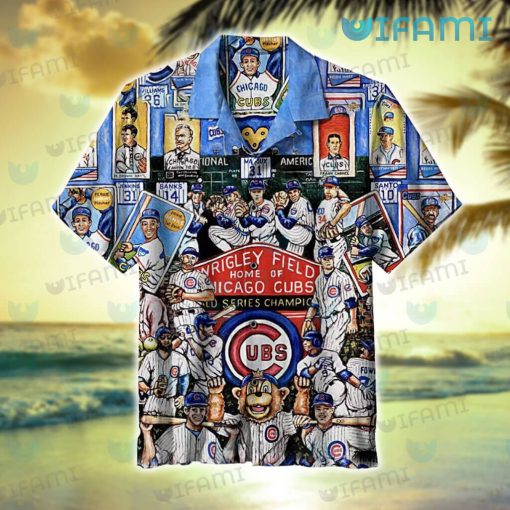 Cubs Hawaiian Shirt Chicago Cubs Tribute Chicago Cubs Gift