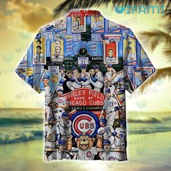 Cubs Hawaiian Shirt Chicago Cubs Tribute Chicago Cubs Present Back