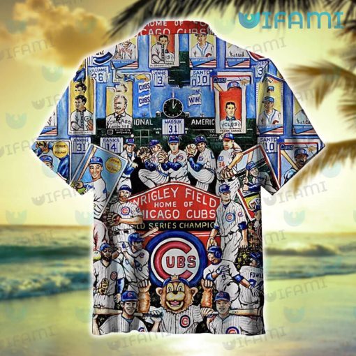 Cubs Hawaiian Shirt Chicago Cubs Tribute Chicago Cubs Gift