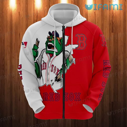 Boston Red Sox Hoodie 3D Mascot Red Sox Gift